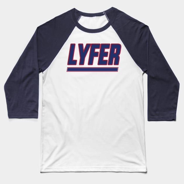 New York Lyfer!!! Baseball T-Shirt by OffesniveLine